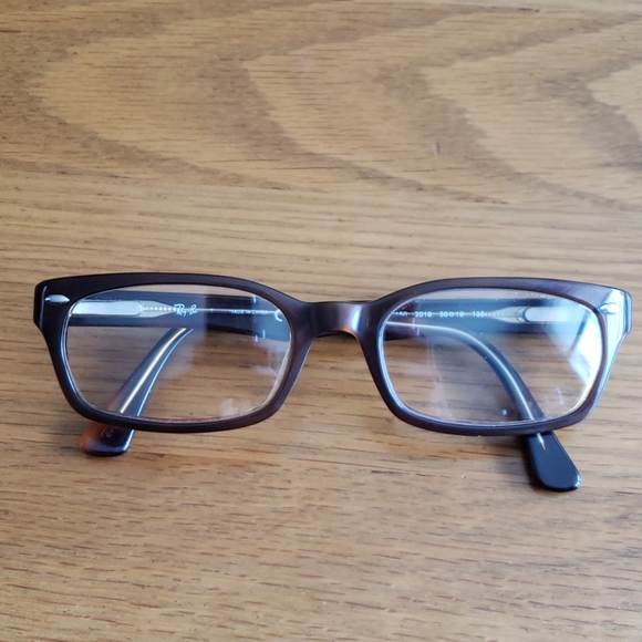 Ray Ban brown eyeglasses with case - Picture 6 of 11